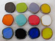 Glas in lood kralen: nieuwe kleuren!