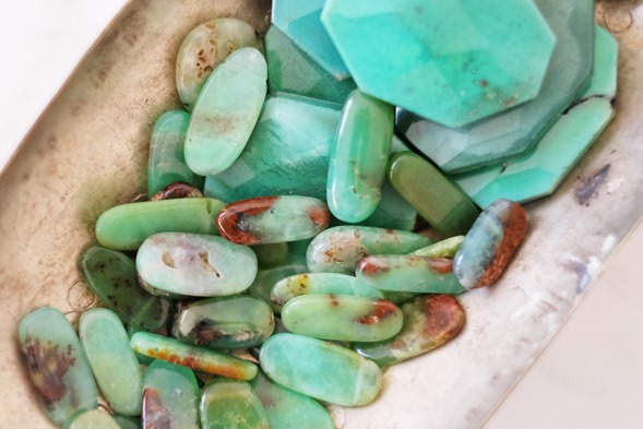 chrysopraas kralen en agaat kralen