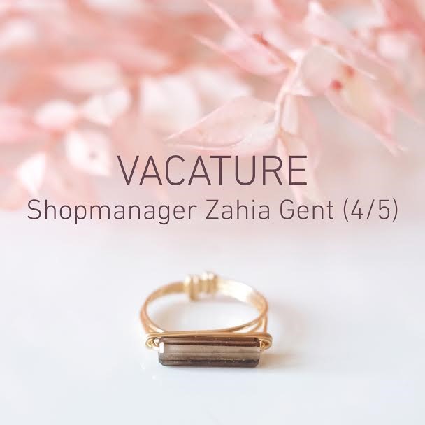 Vacature Shopmanager Zahia Gent (4/5)