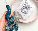 Workshop door Masha Plokhuta: Slangenpatch borduren