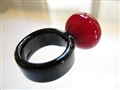 Unieke ring van Venetiaans glas
